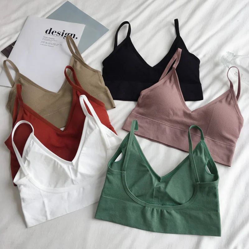 Crop Top Cami Bra