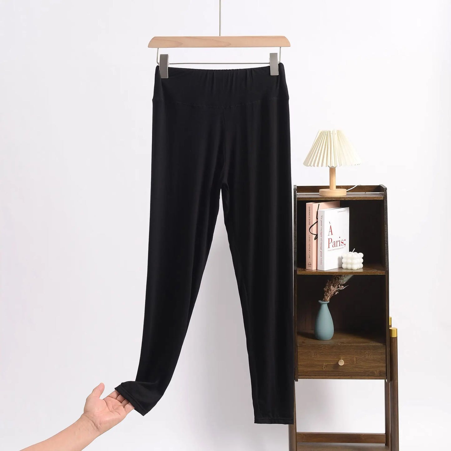 Plus Size High-Waisted Capri Leggings
