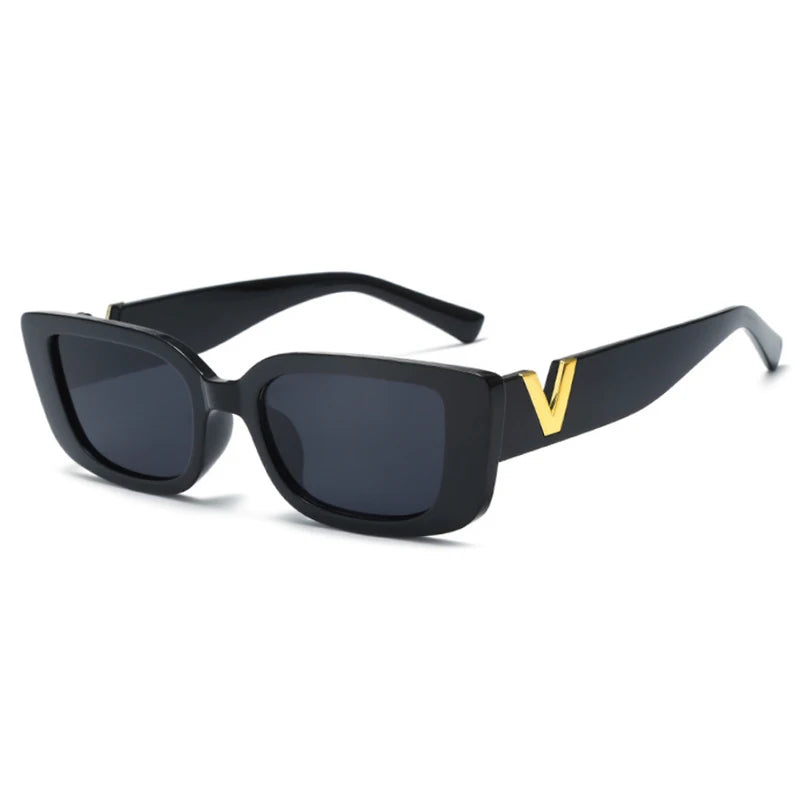 Rectangular Small Frame Sunglasses