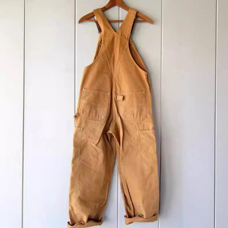 Loose High Waisted Overalls